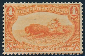 U. S. Scott #287 Fine/Very Fine Centering (MH) Scott Catalog Value: $110.00 - Picture 1 of 2