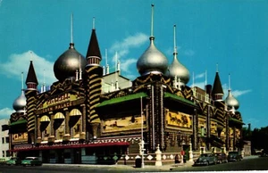 Chrome Postkarte, Corn Palace, Worlds Only, Mitchell, South Dakota - Bild 1 von 2