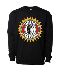 Pete Rock Sweatshirt - Mecca and the Soul Brother TROY - Sun logo - 90s hip hop - Picture 1 of 2