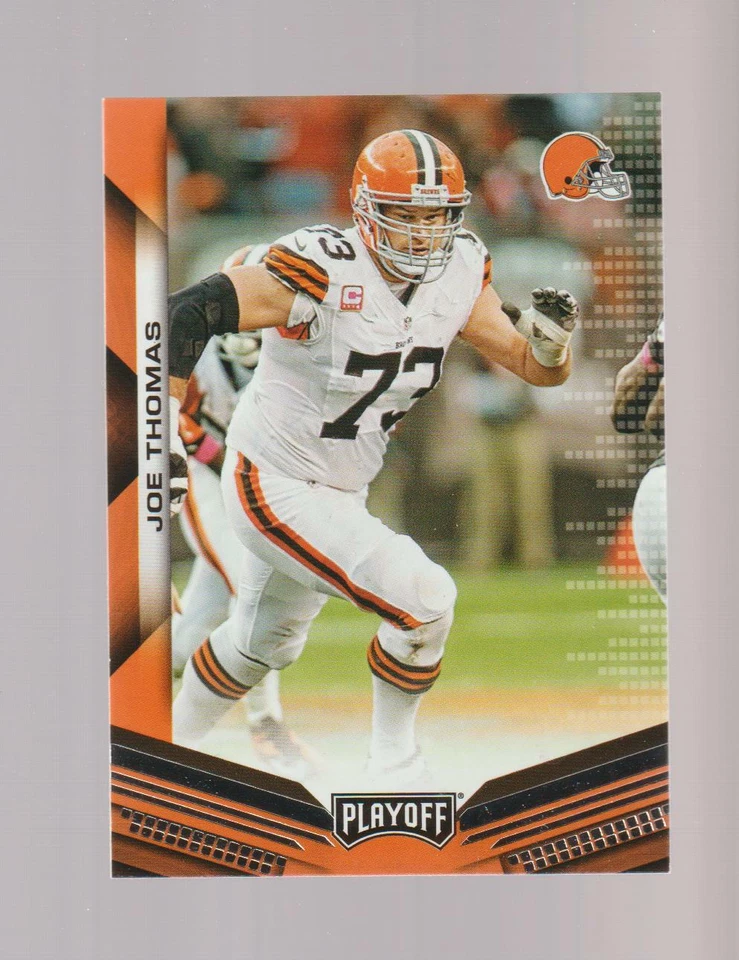 2019 Panini Playoff #41 Joe Thomas card, Cleveland Browns HOF - Image 1 of 1