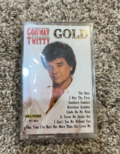 Cassette Tape CONWAY TWITTY'S GOLD 1992 Sealed NEW - Picture 1 of 4