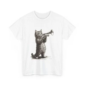 Cat Lover T-Shirt for Men & Women – Cute Funny Graphic Cat Print - Picture 1 of 25