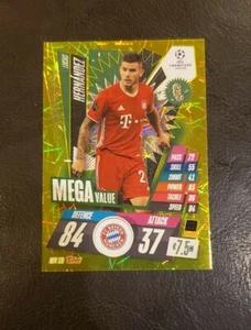 2020 Topps Match Attax Lucas Hernandez Bayern Munchen #MV19 Mega Value - Picture 1 of 2