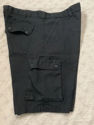 OTB Black Cargo Shorts Size 46 Men’s  - Image 1 of 4