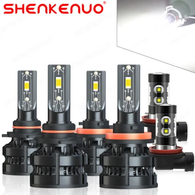 Para Mitsubishi ASX 2014-2015 Combo 9005 H11 H11 Faro LED + Bombillas Antiniebla Blanco Foto 1 de 4