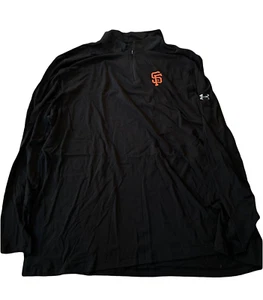 NWT New San Francisco Giants Under Armour TriBlend Logo Pullover Size 5XL Jacket - Picture 1 of 2