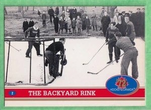 1991-92 Future Trends '72 Hockey Canada #2 The Backyard Rink - Picture 1 of 2