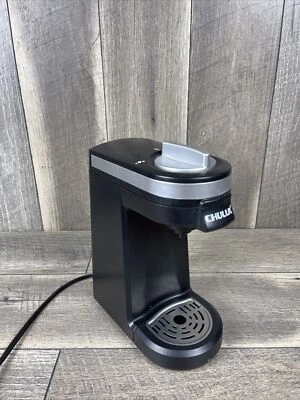 CHULUX QF-CM801 Single Serve Coffee Maker Brewer 7.4"Lx 4.3"W x 9.06" Black - Image 1 of 4