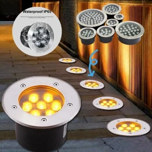 1W-48W Outdoor Waterproof LED Underground Light Recessed Landscape Inground Lamp - Picture 1 of 26