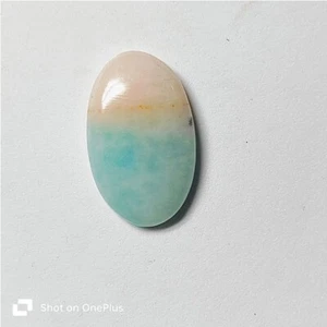 Bio Amazonite Stone Natural Amazonite Cabochon Loose Gemstone 27 Cts. ME-10008 - Picture 1 of 3
