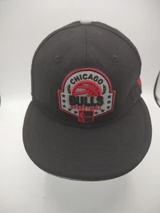 Chicago Bulls New Era 9FIFTY HWC Black NBA Basketball Snapback Hat Cap Size M-L - Picture 1 of 9