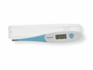 TERMÓMETRO DIGITAL 10sg MEDIDOR DE TEMPERATURA PUNTA FLEXIBLE FIEBRE CON ALARMA - Imagen 1 de 1