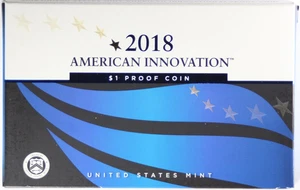 2018 US Mint $1 Proof Coin American Innovation w/ COA and in OGP - Picture 1 of 3
