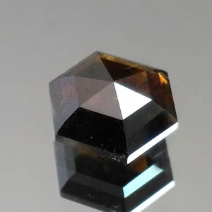 Diamantes sueltos naturales extraídos en tierra de coñac naranja de lujo sin tratar de 1,72 quilates - Imagen 1 de 6