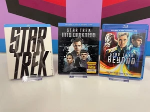 Star Trek Trilogy: The Kelvin Timeline (Blu-ray, 2019) Individual releases - Picture 1 of 2