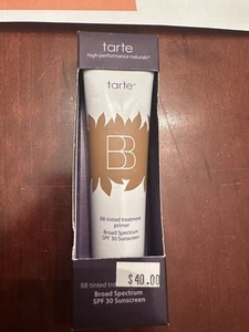 NIB $40 TARTE BB Tinted Treatment SPF 30 12 Hour Primer Shade TAN-DEEP - Picture 1 of 5