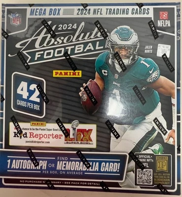 2024 Panini Absolute Football Mega Box Factory Sealed - Image 1 of 4