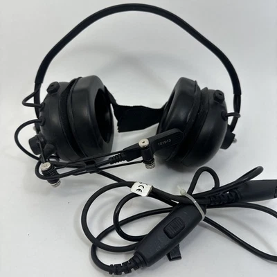 MOTOROLA ENMN4016A MEDIUM DUTY NOISE CANCELING HEADSET TWO WAY RADIO - Image 1 of 4
