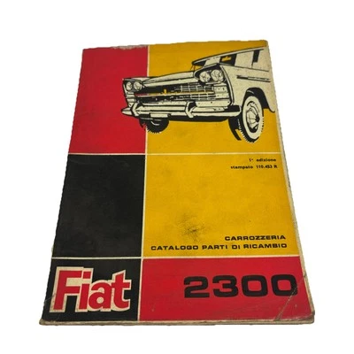 Catálogo De Piezas De Repuesto Fiat 2300 Carrocería 1964 11.453R - Imagen 1 de 4