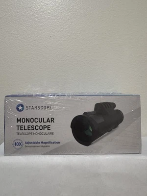 New Starscope Monocular Telescope 10x NIB Zoom In (Sports, Birds, Distance, Etc) - Image 1 of 4