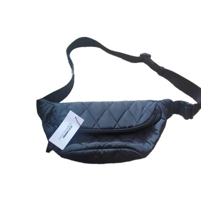 Vera Bradley Ultralight Black Moonless Night Large Belt Bag Bag NEW with Tags! - Image 1 of 4