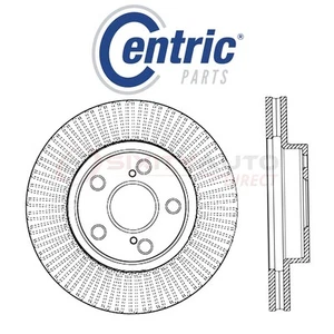 Centric C-TEK Disc Brake Rotor for 2012-2015 Toyota Prius Plug-In 1.8L L4 - yo - Picture 1 of 5
