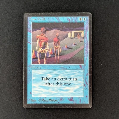 MTG \>> Time Walk (PL) <<// Beta - 341 Trading - Magic - Bild 1 von 4