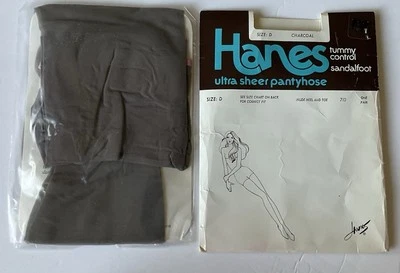 Pantimedias Hanes Control Abdomen Sandalia Ultra Transparente Talla D CARBÓN Foto 1 de 3