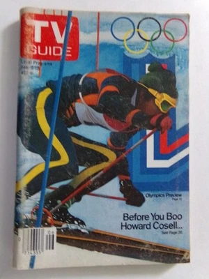 TV GUIDE 1980 February 9 15 Illinois Wisconsin  Edition Magazine - Image 1 of 2