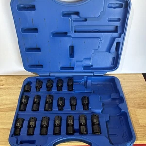 Cornwell Metric & SAE Universal Swivel Power Impact Socket Set 3/8" Drive USA - Picture 1 of 24