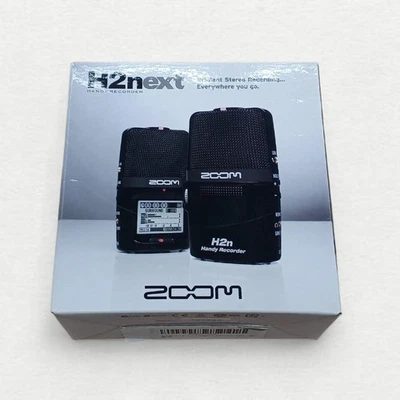 ZOOM H2n Handy Recorder Digital Audio Tragbares Stereomikrofon mit Steinberg - Bild 1 von 4