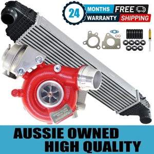 GEN1 High Flow Turbo Charger+62mm Intercooler For Mitsubishi Outlander 4N14 2.2L - Picture 1 of 11