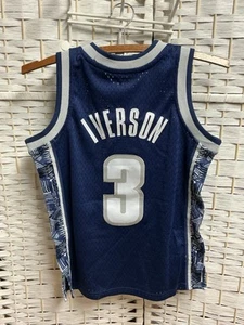 Allen Iverson Georgetown Jersey, Mitchell & Ness, NWT, Small - Picture 1 of 6