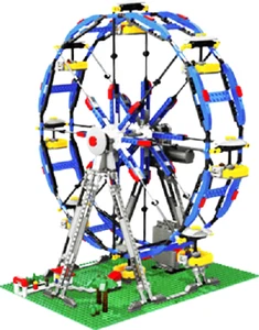 Genuine LEGO Creator: Model: Recreation FERRIS WHEEL Set 4957 Complete **USED** - Picture 1 of 17