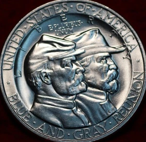 Uncirculated 1936 Gettysburg Silver Commemorative Half Dollar - Picture 1 of 2