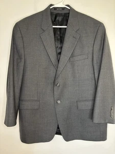 LAUREN RALPH LAUREN Sport Coat Wool Blend Mens 44S Gray Macy's - Picture 1 of 11