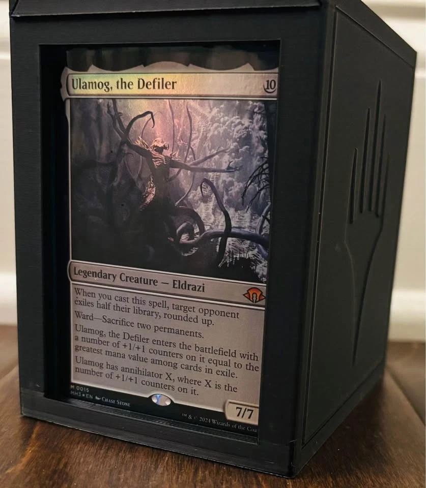 Custom Commander Deck EDH Colorless Eldrazi Ulamog, the Defiler MTG w/ Deck Case - Image 1 of 4