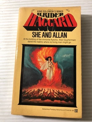 b H Rider Haggard SHE AND ALLAN 1978 First Ballantine Allan Quarterman #2 Foto 1 de 3