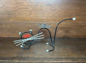 Kerzenhalter Katze Katzenkerzenhalter im Stil der 50er/60er Jahre - Bild 1 von 4