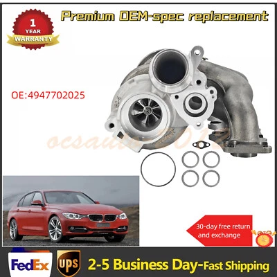 Turbocompresor para BMW X1 X3 X4 Z4 320i 228i 328i xDrive F30 428i 528i 2.0T Foto 1 de 4