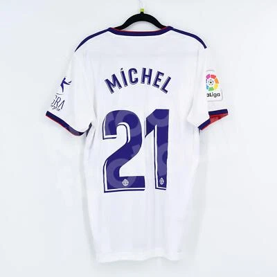 2019-20 Real Valladolid Home Shirt #21 MICHEL Match Worn Adidas S Jersey - Imagen 1 de 2