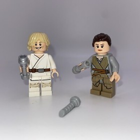 LEGO Star Wars Minfigure Luke Skywalker Rey Assajj Ventress Lightsaber 75052 Lot