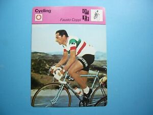 1977 1977/79 SPORTSCASTER CYCLING SPORTS PHOTO FAUSTO COPPI SHARP!!
