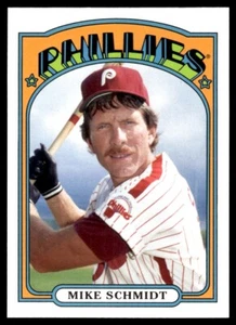 2013 Topps Archives Orange Day Glow Mike Schmidt Philadelphia Phillies #28 - Picture 1 of 2