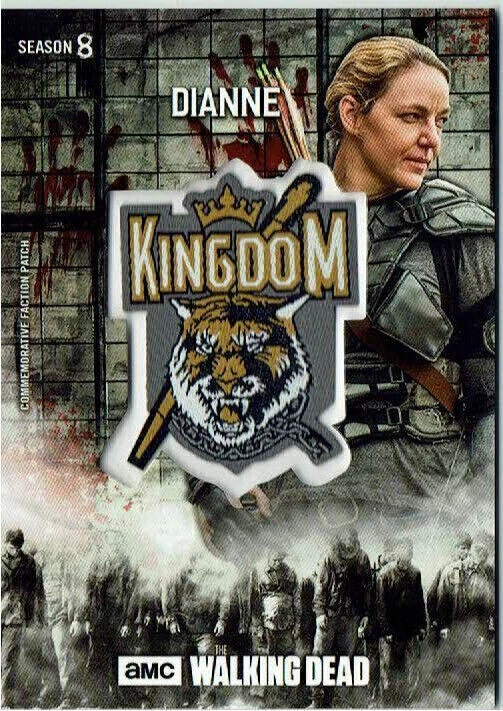 Walking Dead Season 8 Manufactured Faction Patch Relic Card PR-KDI Dianne - Image 1 of 1