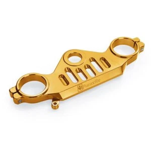 Piastra di sterzo superiore Paraxite alluminio oro Yamaha R1 2020-2024 - Imagen 1 de 5