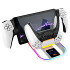 Fast Charging Station With RGB Light For PS Portal Power Charger For PS5 wi