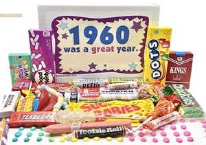 1960 CANDY BRANDS POSTER 24 X 18 INCHES Childhood Memories Classic Wall Art - Picture 1 of 2