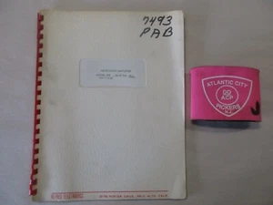 ALFRED ELECTRONICS MICROWAVE AMPLIFIER MODEL 504 SERVICE MANUAL - Picture 1 of 6