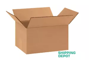 25 ~ 11x8x6" Corrugated Kraft Cardboard Cartons Shipping Packing Box Boxes - Picture 1 of 3